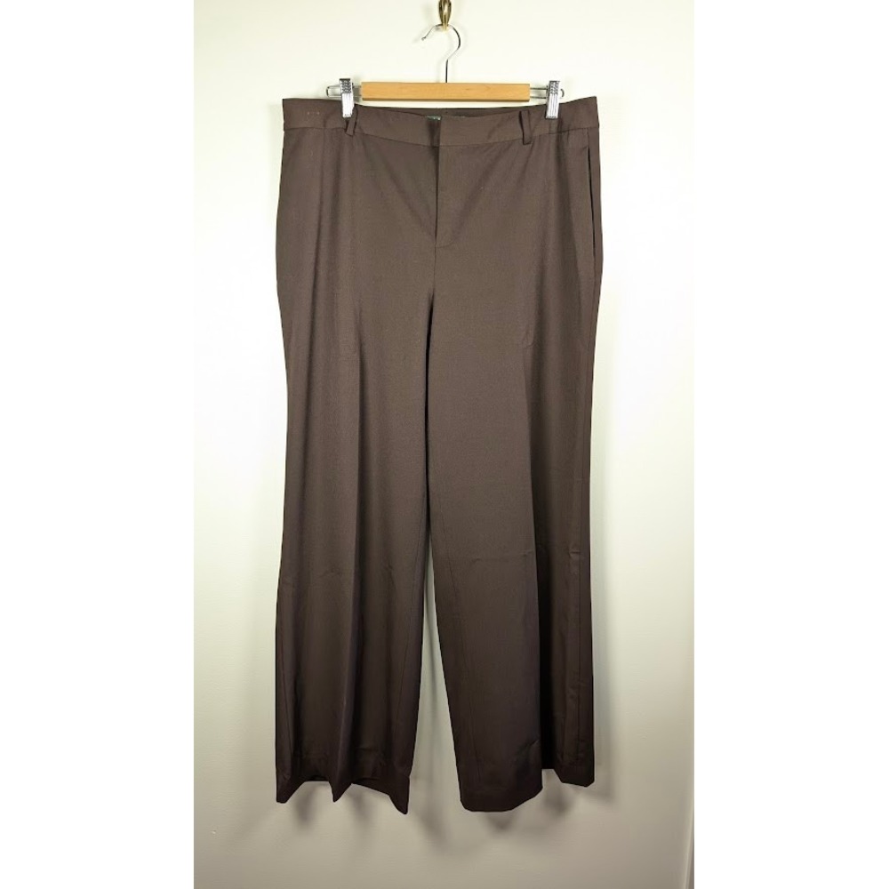 Lauren Ralph Lauren Pants Women's 14 Wide Leg High‎ Rise Office Preppy Academia